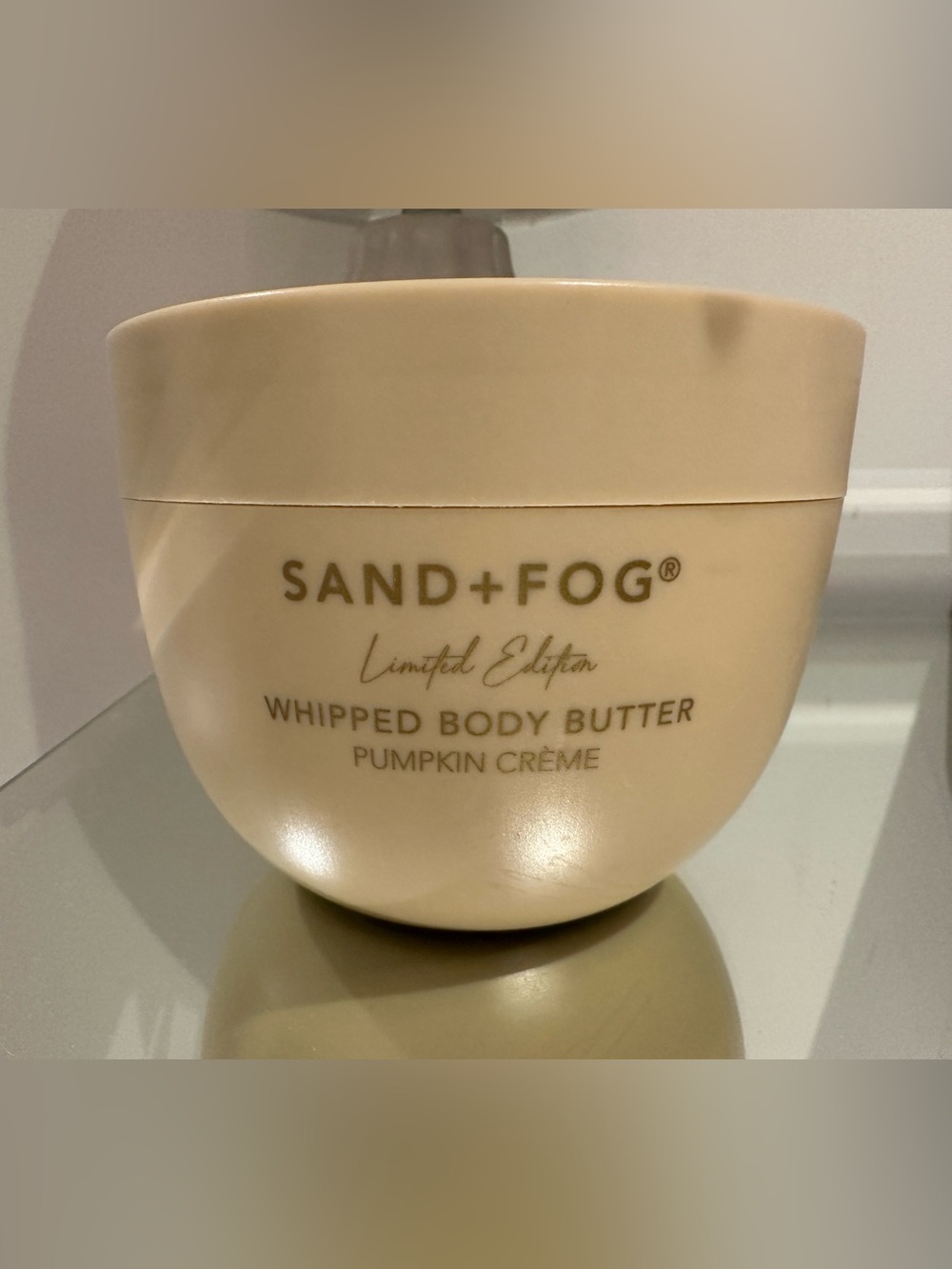 LARGE Limited Edition Pumpkin Crème Whipped Body Butter NWT